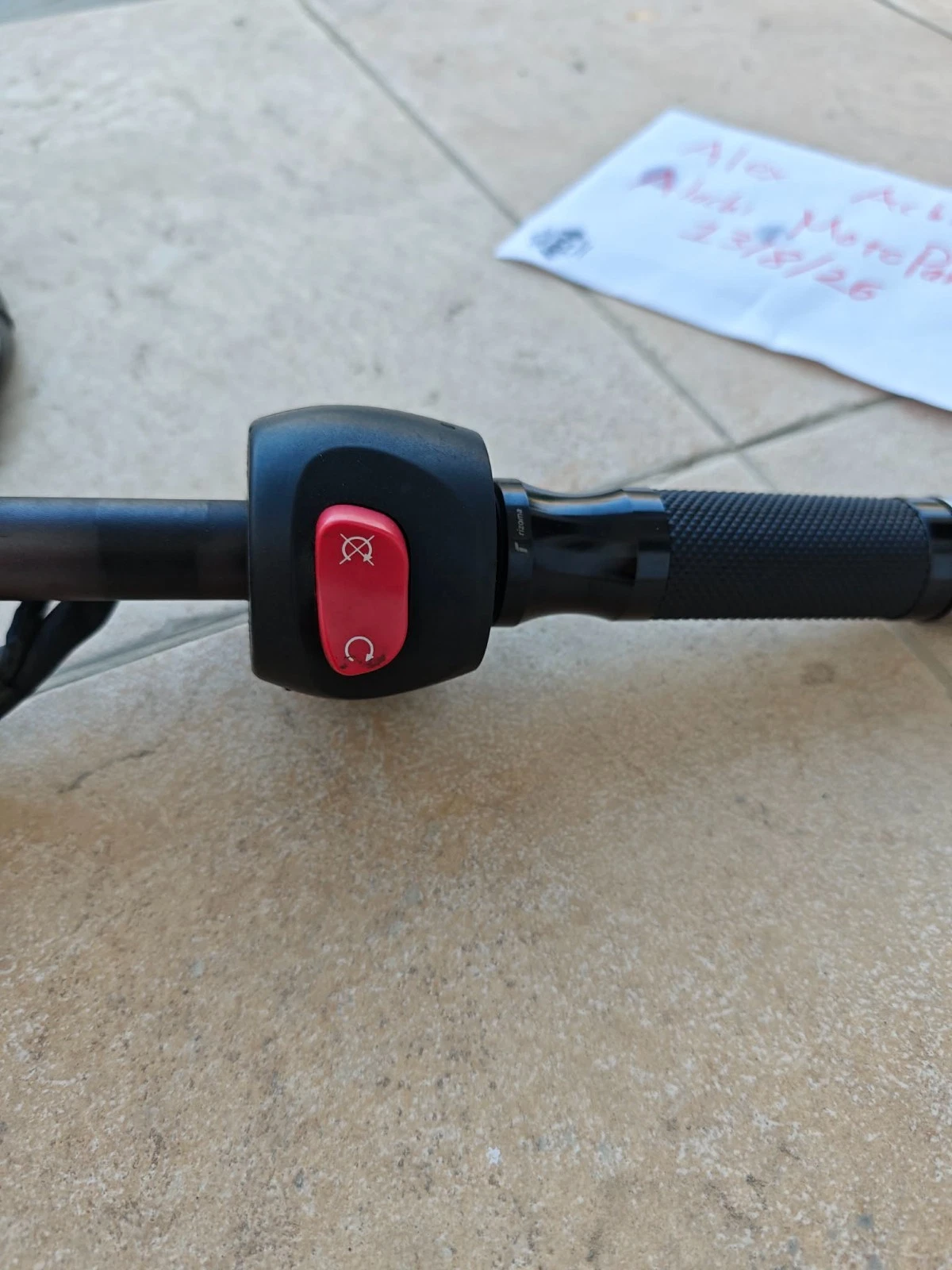 FAZER S2 600 2007-2011 HANDLEBAR WITH SWITCH GEARS COMPLETE 5VX261111100 - Image 3