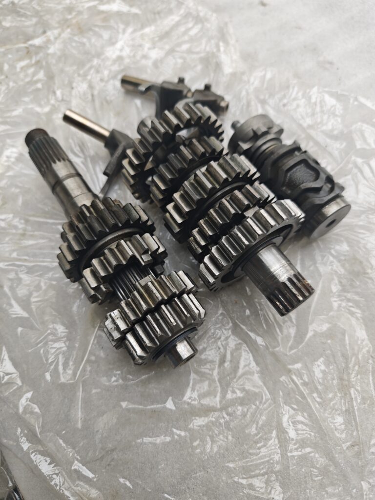 HONDA CRF 450 2009-2012 COMPLETE GEARBOX GEAR DRUM ARMS OEM 23210MENA30