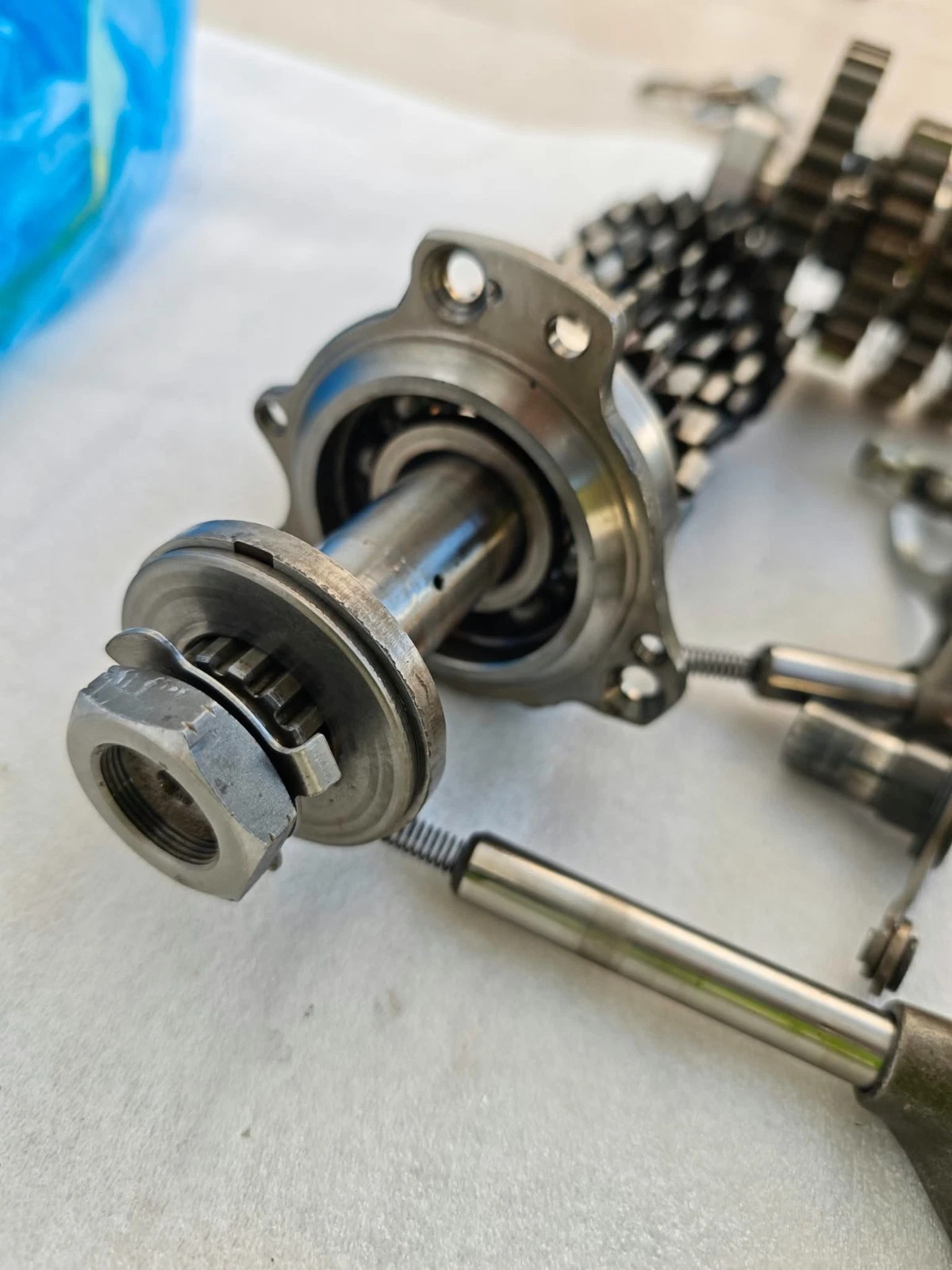 YAMAHA FZ6S FAZER S2 GEARBOX PERFECT CONDITION UNDAMAGED COMPLETE SET - Image 8