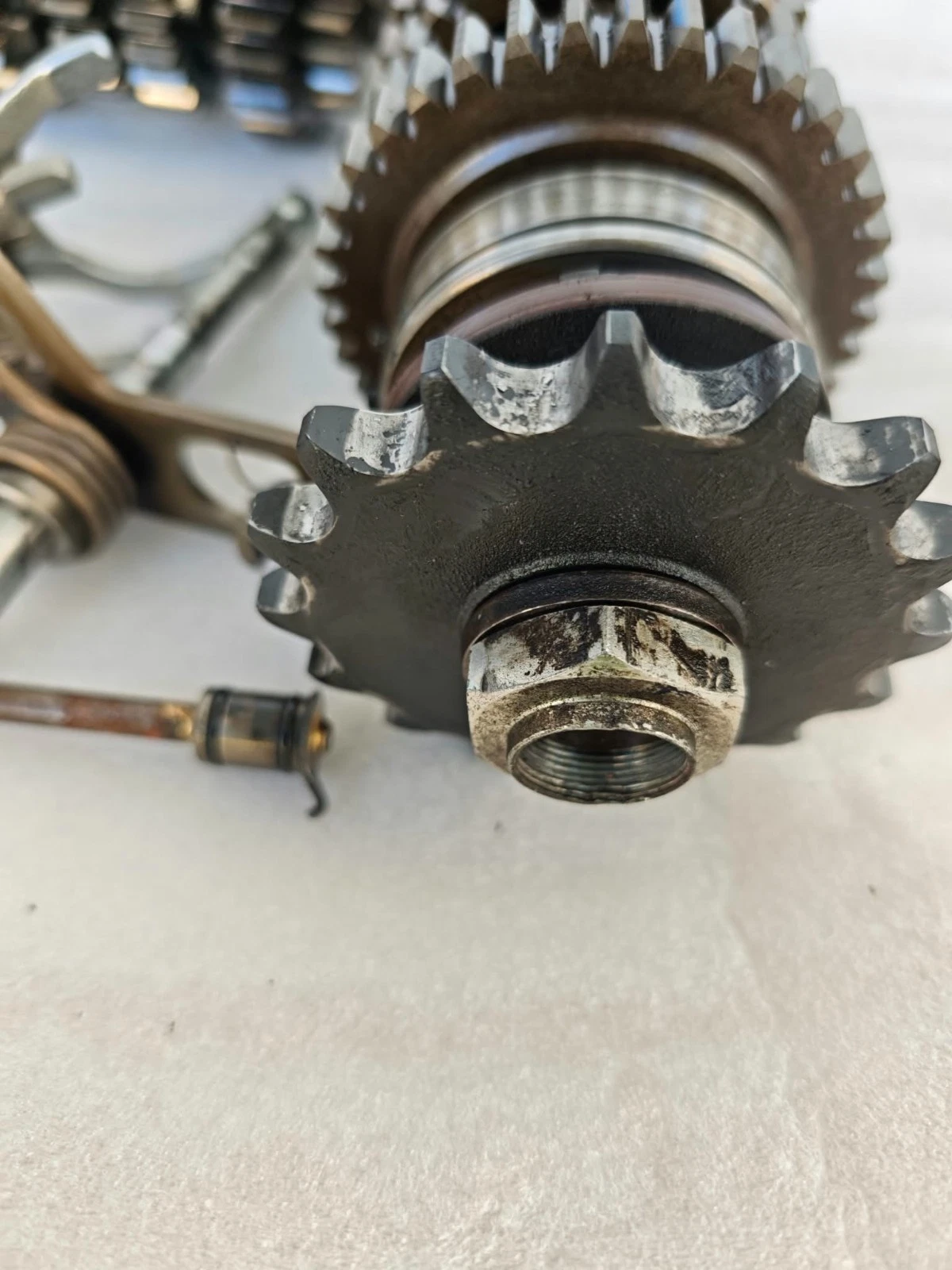 YAMAHA FZ6S FAZER S2 GEARBOX PERFECT CONDITION UNDAMAGED COMPLETE SET - Image 7