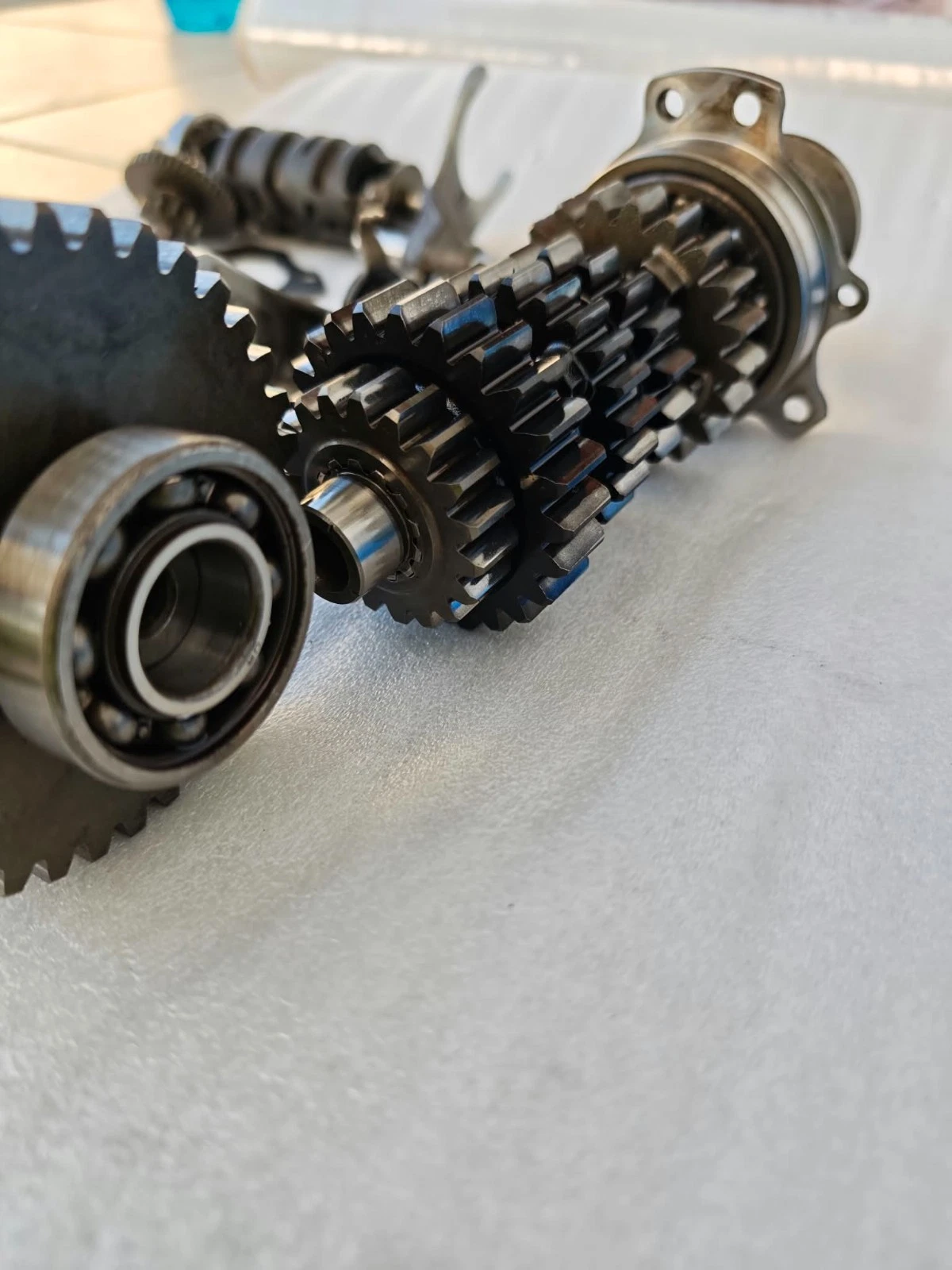 YAMAHA FZ6S FAZER S2 GEARBOX PERFECT CONDITION UNDAMAGED COMPLETE SET - Image 5
