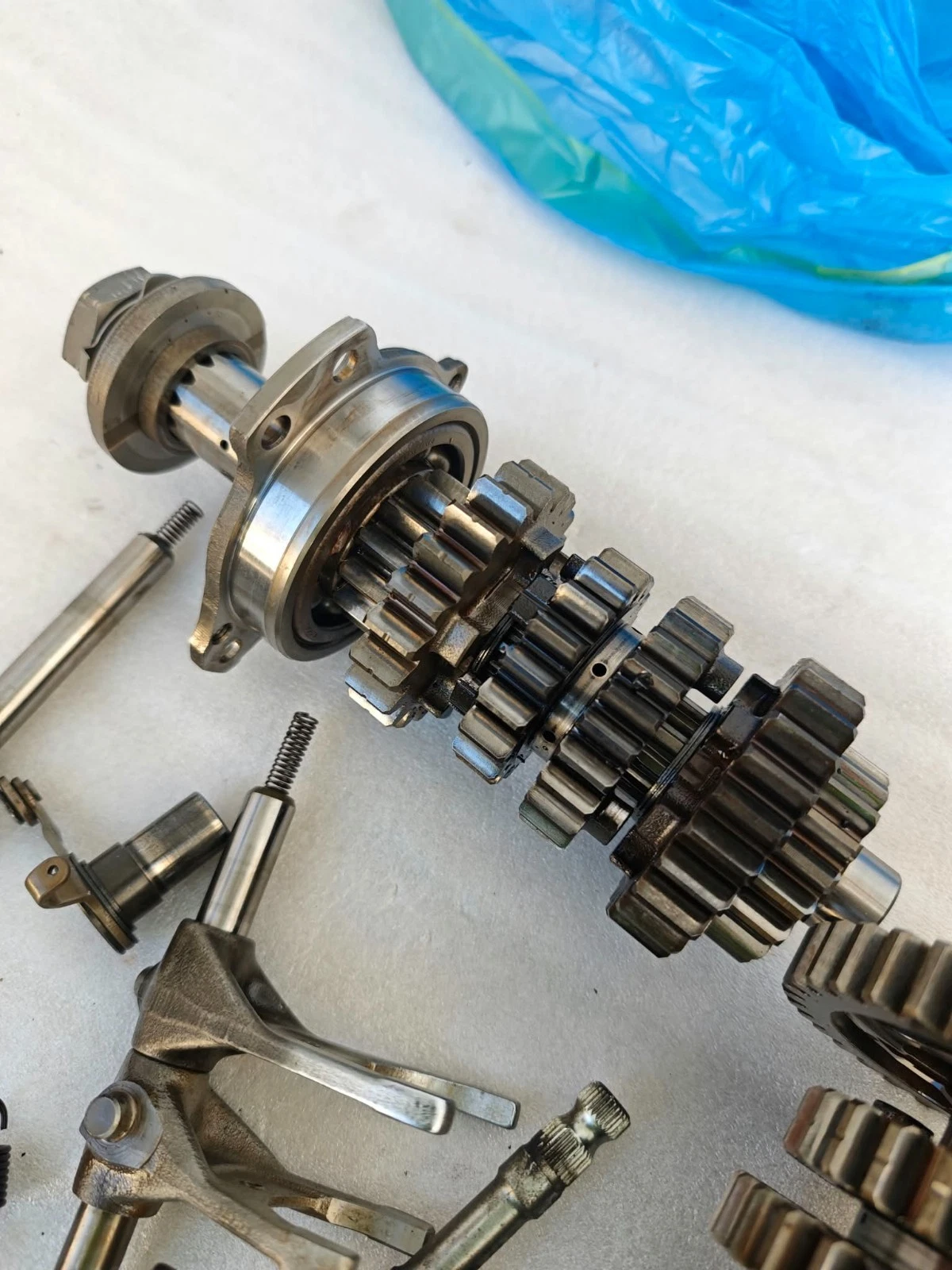 YAMAHA FZ6S FAZER S2 GEARBOX PERFECT CONDITION UNDAMAGED COMPLETE SET - Image 3