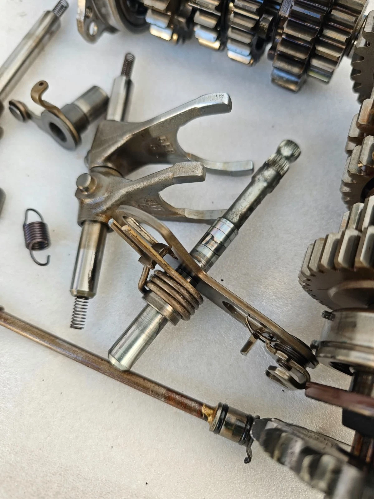 YAMAHA FZ6S FAZER S2 GEARBOX PERFECT CONDITION UNDAMAGED COMPLETE SET